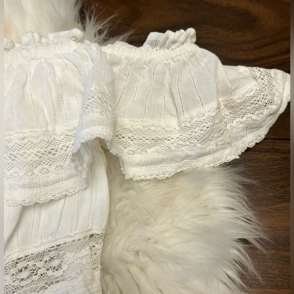RAHI Desert Emma Ruffle Lace Inset Mini Dress - Picture 8 of 16